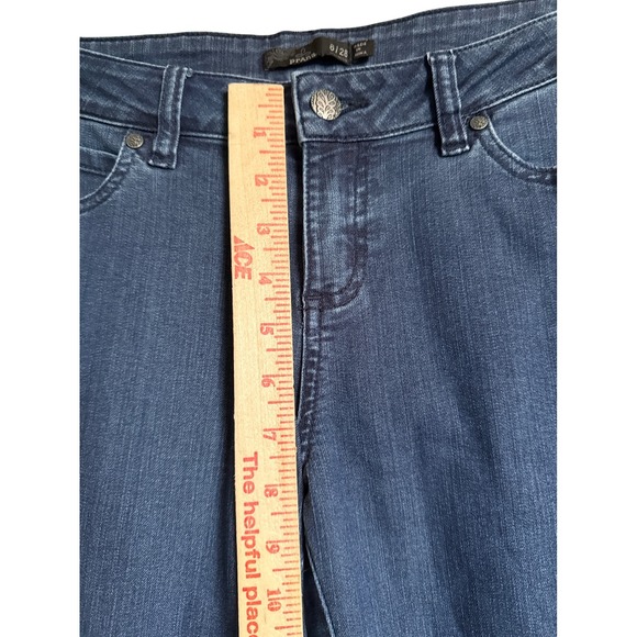 Prana Tall Inseam Blue Denim Jeans Women's Size 6/28R Straight Leg - Picture 6 of 10